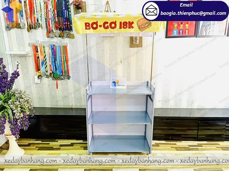 mẫu xe lắp ráp bán thức ăn vặt đẹp