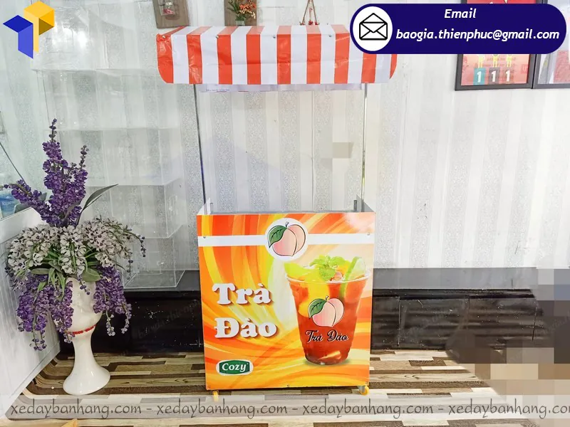 mẫu xe lắp ráp bán trà đào đẹp