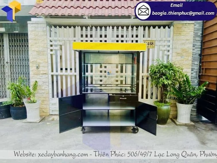 mẫu xe sinh tố bằng inox đẹp