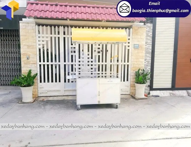 mẫu xe sinh tố nước ép trái cây đẹp