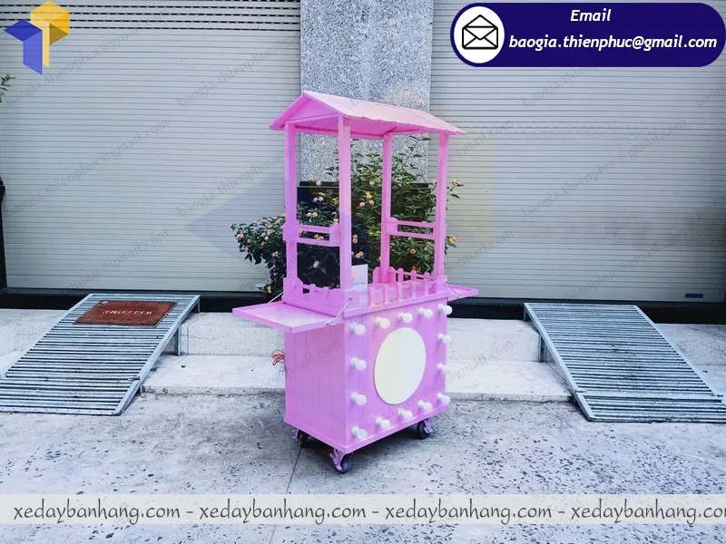 mẫu xe trà sữa nhỏ gọn đẹp
