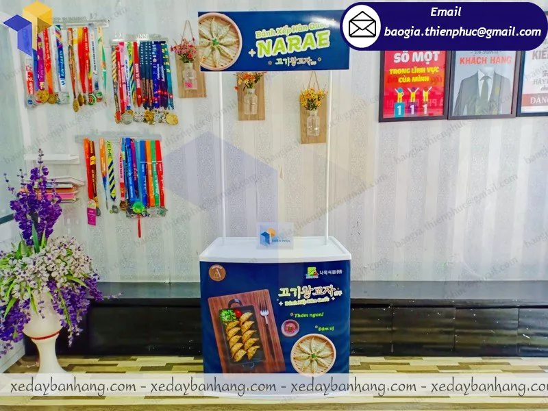 mua booth bán hàng giá rẻ ở đâu