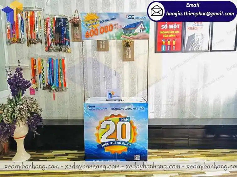 mua booth bán hàng siêu thị giá rẻ q3