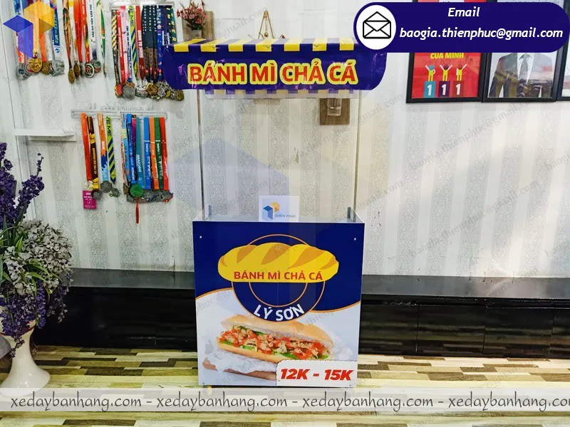 mua booth lắp ráp bán bánh mì ở đâu