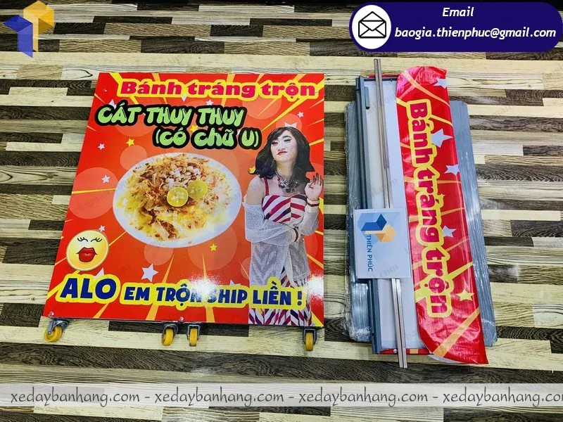mua booth lắp ráp bán bánh tráng trộn ở đâu