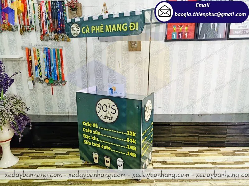 mua booth lắp ráp bán cafe đá ở đâu