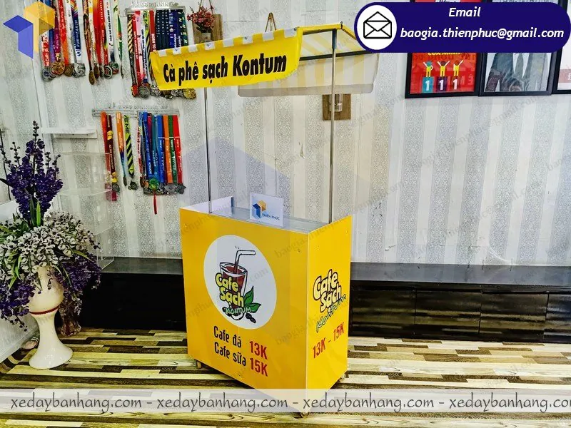 mua booth lắp ráp bán cafe sạch ở đâu