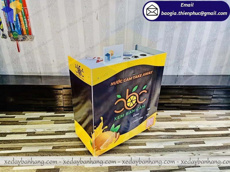 mua booth lắp ráp bán nước cam ở đâu