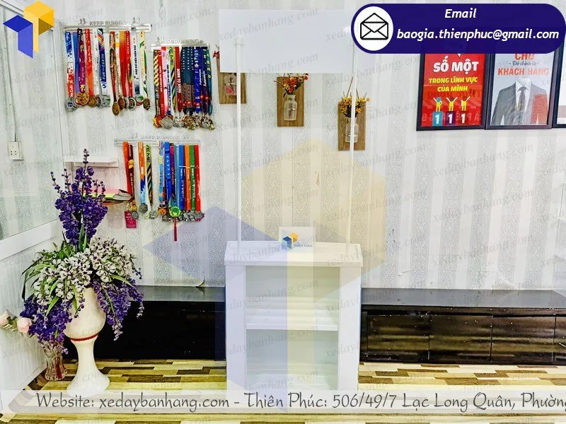 mua booth nhựa trưng bày hội chợ ở đâu