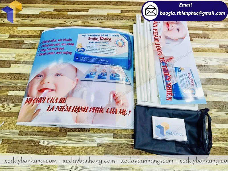 mua booth quảng cáo siêu thị ở đâu