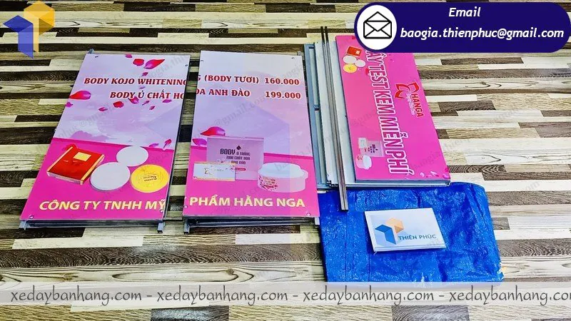 mua booth sắt bán mỹ phẩm ở đâu rẻ
