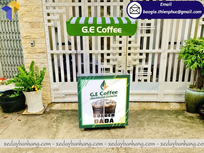 mua quầy bán cafe đen đá lắp ráp