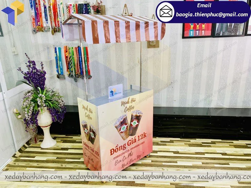 mua quầy bán cafe sữa đá lắp ráp đẹp ở đâu