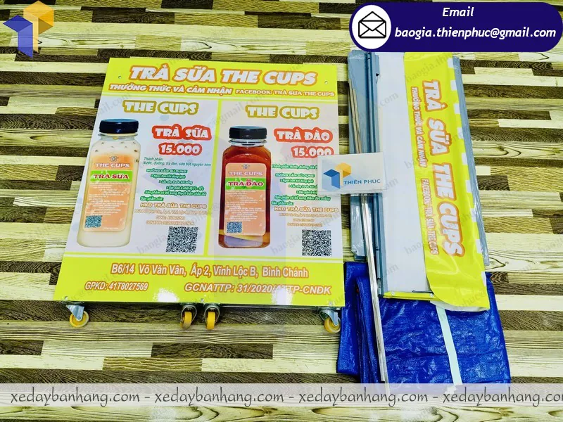 mua tủ bán trà sữa lắp ráp ở đâu