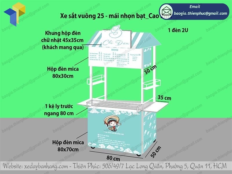 mua tủ trà sữa bằng inox ở đâu