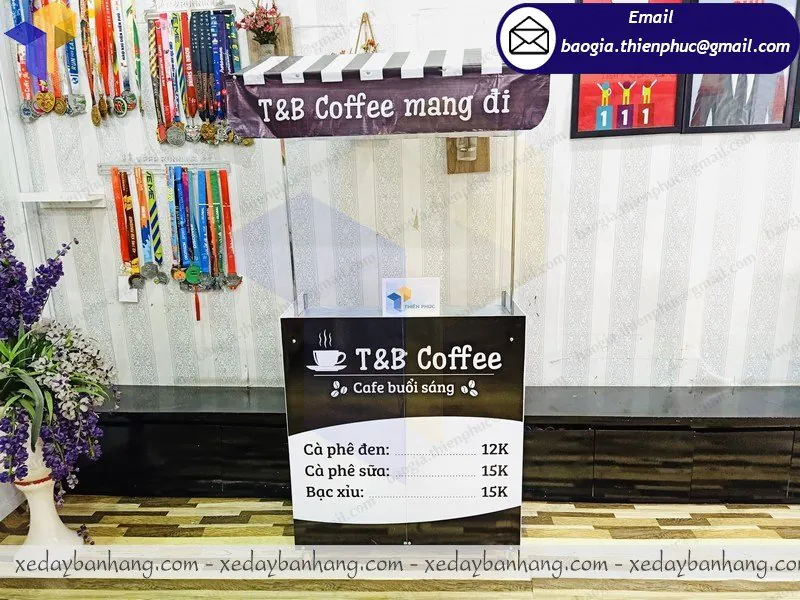 mua xe bán cafe lắp ráp ở đâu