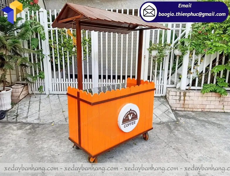 mua xe gỗ bán cà phê ở đâu