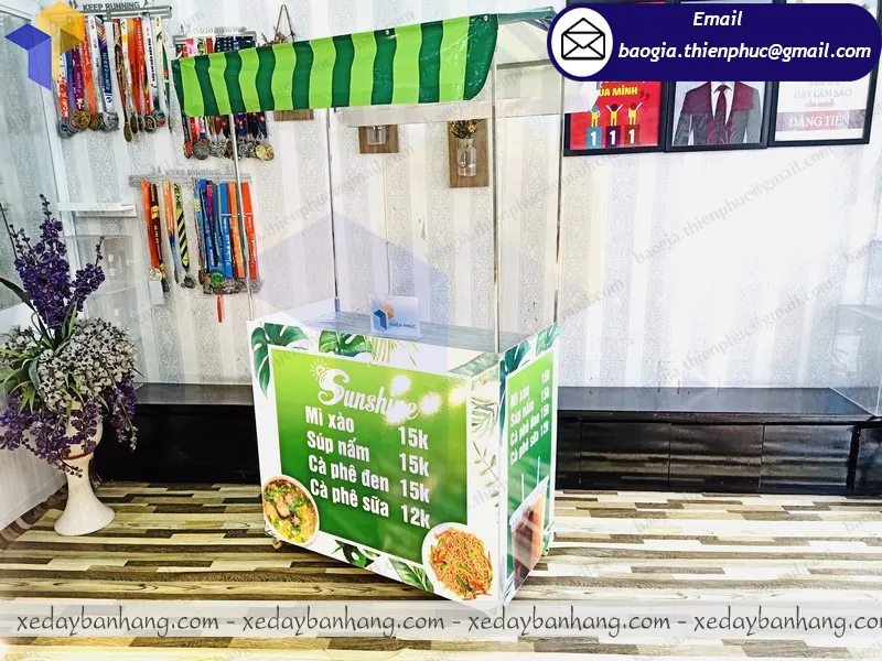 mua xe lắp ráp bán cafe ăn vặt ở đâu