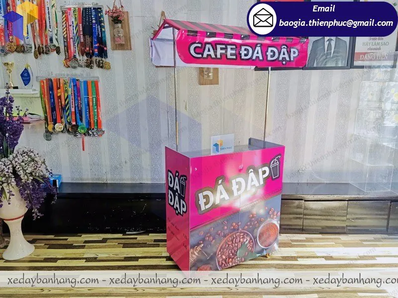 mua xe lắp ráp bán cafe đá vỉa hè