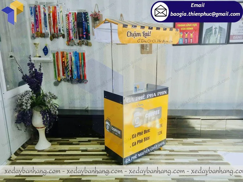 mua xe lắp ráp bán cafe di động ở đâu