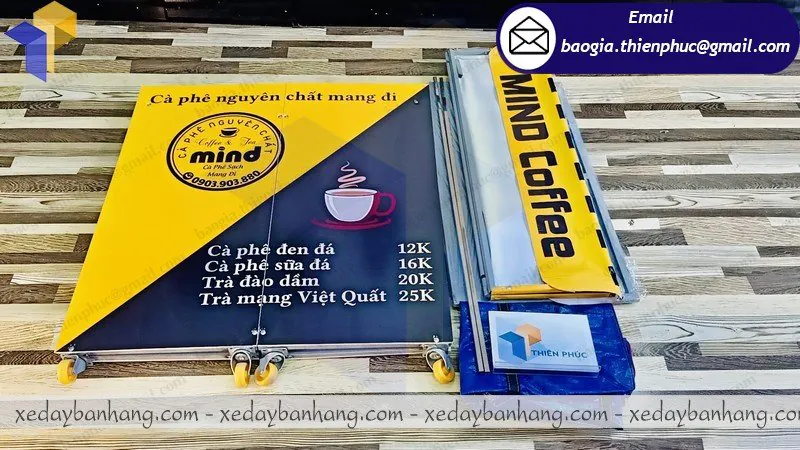 mua xe lắp ráp bán cafe nguyên chất ở đâu