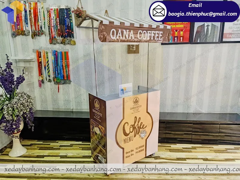 mua xe lắp ráp bán cafe rang xay