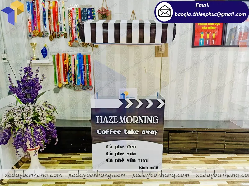 mua xe lắp ráp bán cafe sữa tươi ở đâu