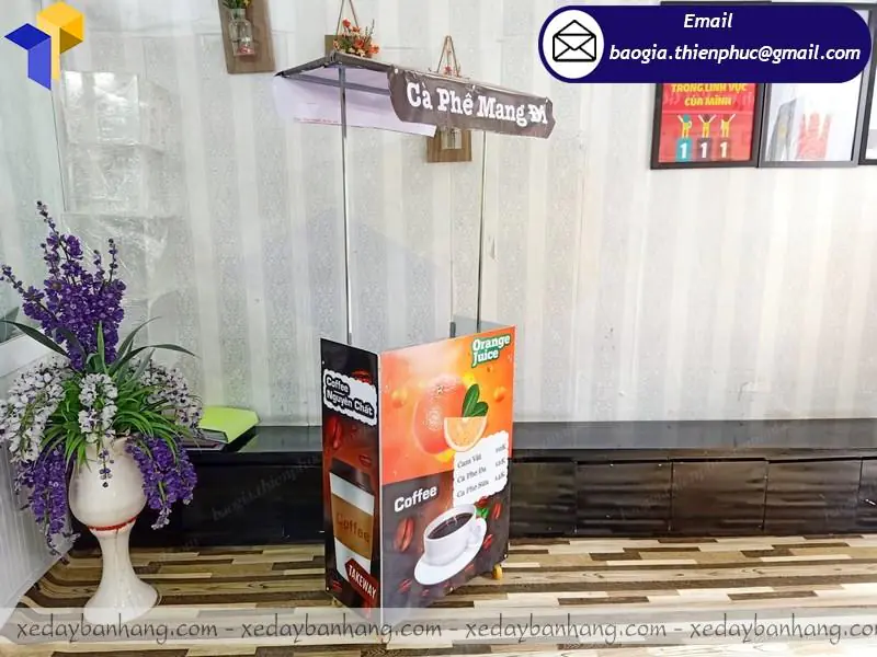 quầy lắp ráp bán nước cam vắt giá rẻ