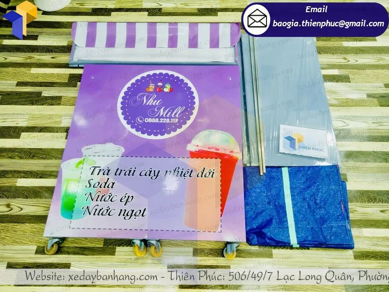 mua xe lắp ráp bán sinh tố nước ép ở đâu