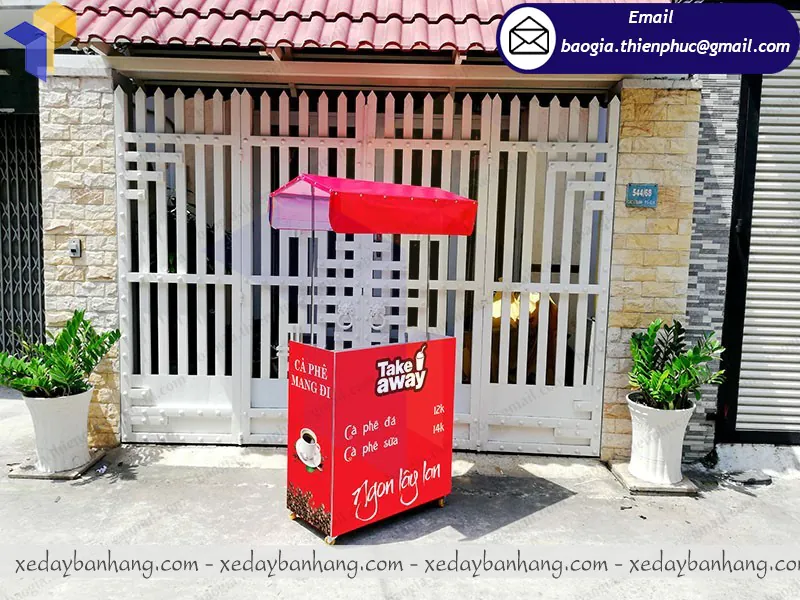 nơi bán booth bán cafe pha máy lắp ráp