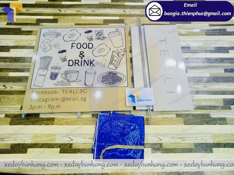 nơi bán booth bán trà sữa mang đi