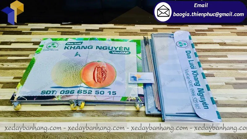 nơi bán booth lắp ráp bán trái cây tươi