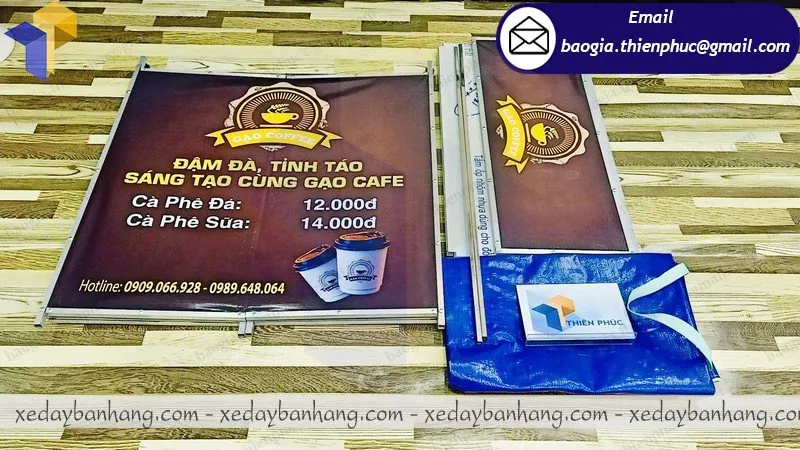 nơi bán booth sắt bán cafe mang đi