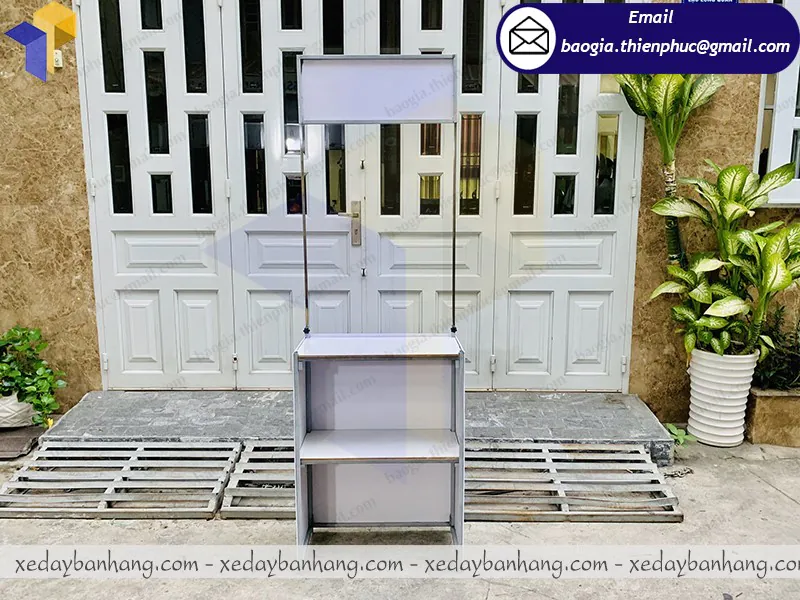 nơi bán quầy sampling sắt bán sữa bò tươi