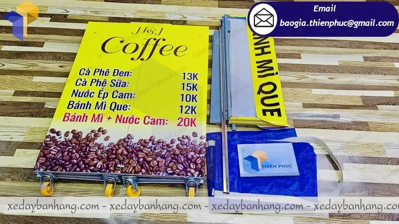 nơi bán xe lắp ráp bán bánh mì que