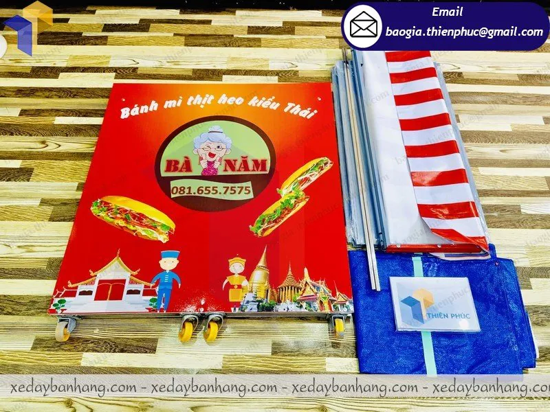 nơi bán xe lắp ráp bán bánh mì