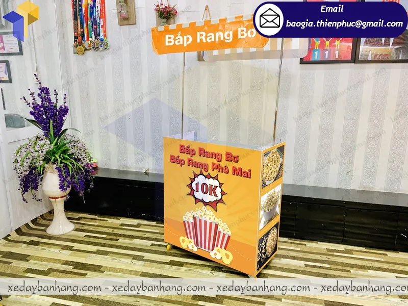 nơi bán xe lắp ráp bán bắp rang bơ