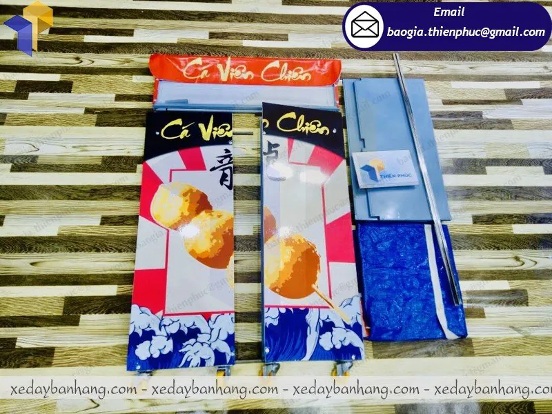 nơi bán xe lắp ráp bán cá viên chiên
