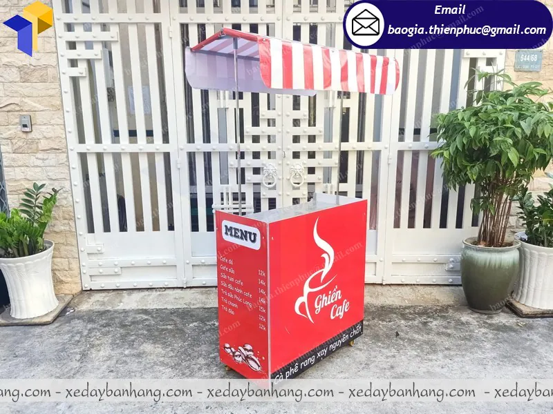 xe lắp ráp cafe pha máy