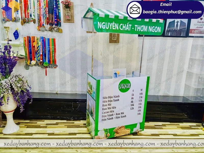 nơi bán xe lắp ráp bán sữa đậu nành