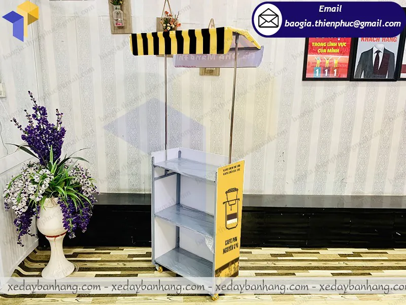 nơi bán xe lắp ráp mini bán cafe mang đi