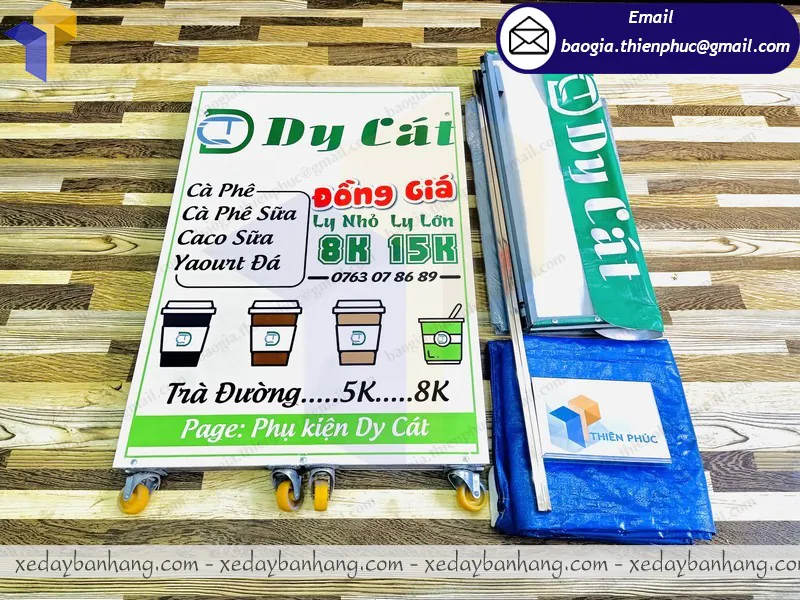 nơi đóng xe lắp ráp bán cà phê