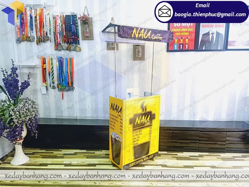 nơi đóng xe lắp ráp bán cà phê nhỏ