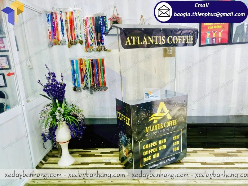 nơi đóng xe lắp ráp bán coffee
