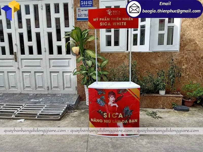 Booth nhựa sampling ở đâu đẹp
