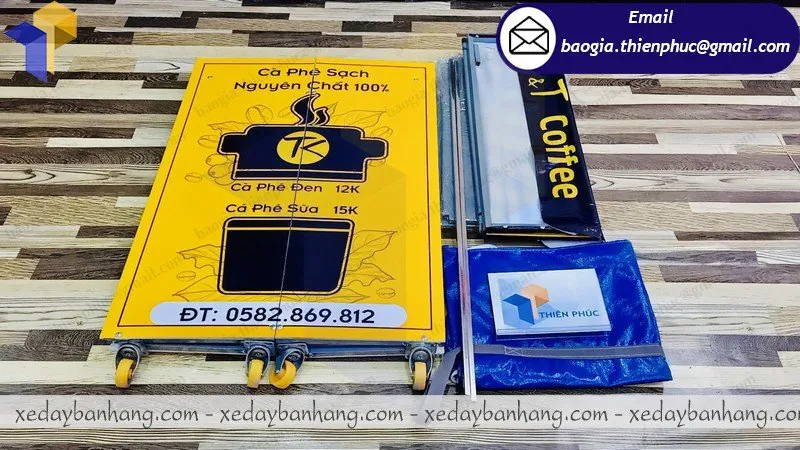 ở đâu đóng xe lắp ráp bán cafe take away