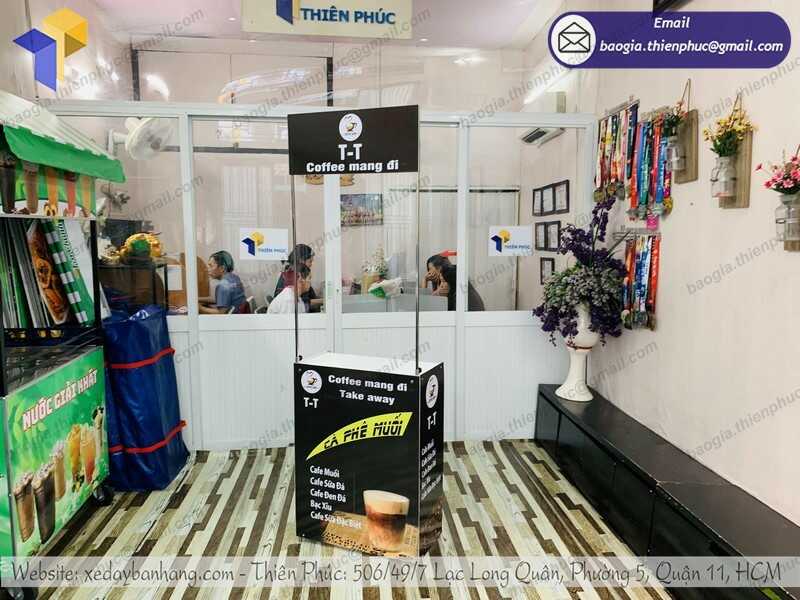 quầy bán cà phê giá rẻ tphcm