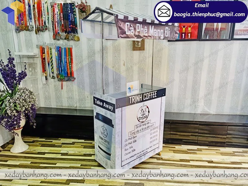 quầy bán cafe mang đi giá rẻ