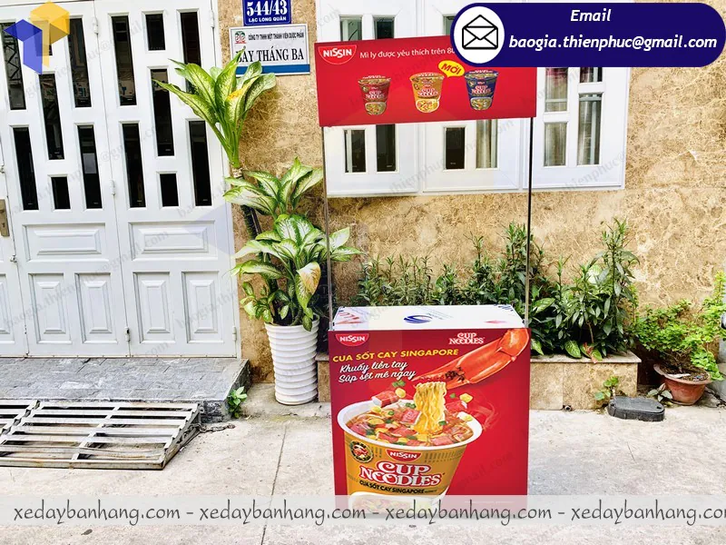quầy bán hàng siêu thị lắp ráp