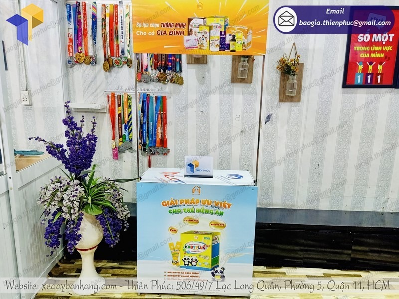 quầy bán hàng siêu thị